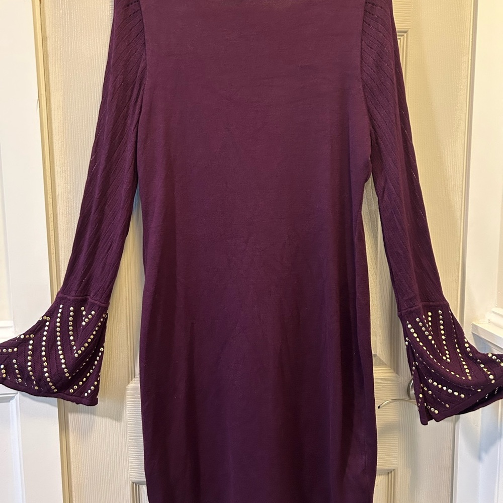 Long sleeve midi dress